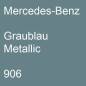 Preview: Mercedes-Benz, Graublau Metallic, 906.